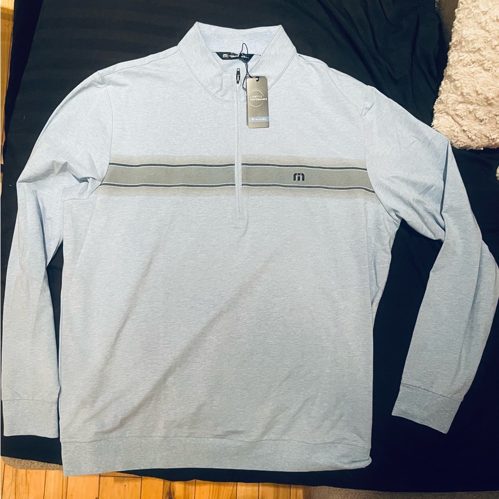 Brand new Travis Mathew quarter zip